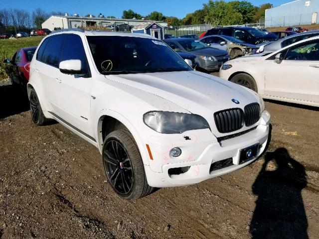 5UXFE83559L309149 - 2009 BMW X5 XDRIVE4 WHITE photo 1