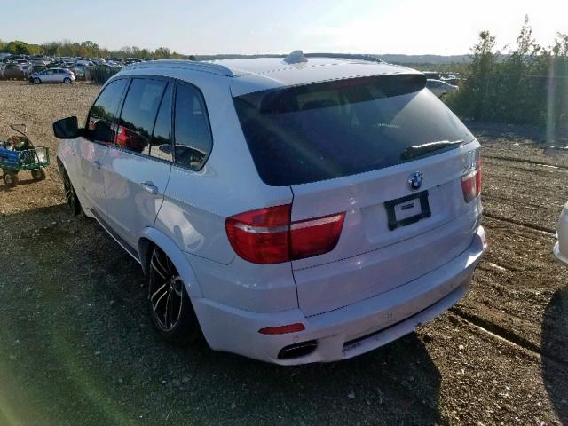 5UXFE83559L309149 - 2009 BMW X5 XDRIVE4 WHITE photo 3