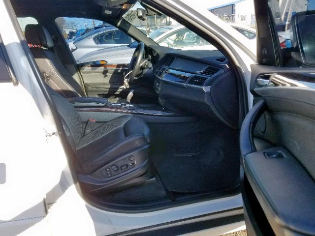 5UXFE83559L309149 - 2009 BMW X5 XDRIVE4 WHITE photo 5