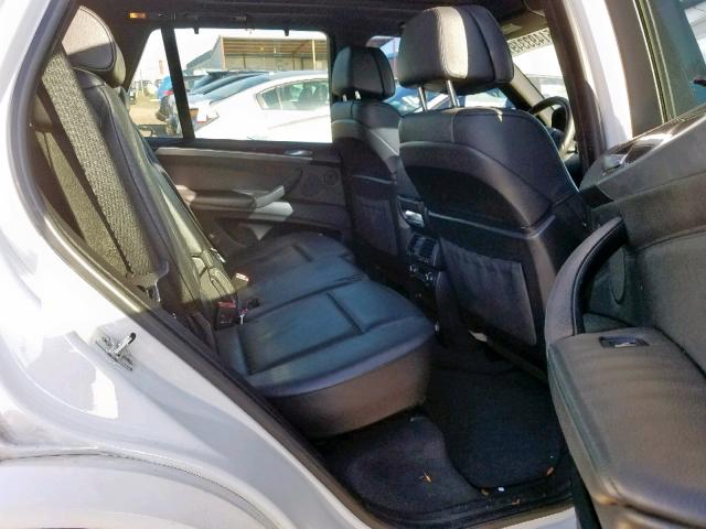 5UXFE83559L309149 - 2009 BMW X5 XDRIVE4 WHITE photo 6