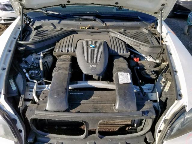 5UXFE83559L309149 - 2009 BMW X5 XDRIVE4 WHITE photo 7
