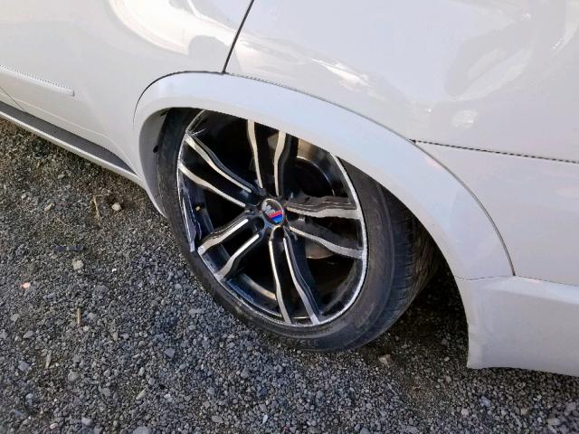 5UXFE83559L309149 - 2009 BMW X5 XDRIVE4 WHITE photo 9