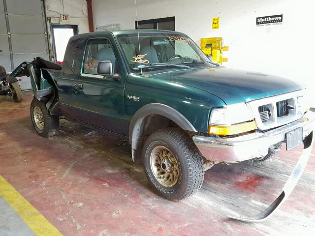 1FTZR15V2XTB15831 - 1999 FORD RANGER SUP GREEN photo 1