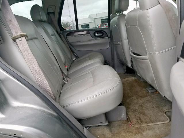 1GKDT13S552172777 - 2005 GMC ENVOY GRAY photo 6