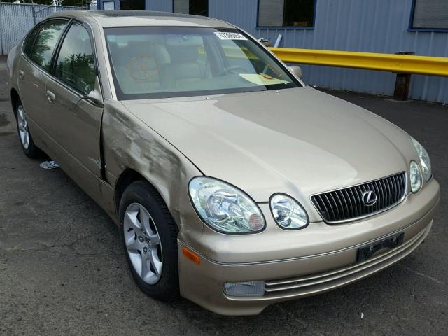 JT8BD69S410138905 - 2001 LEXUS GS 300 GOLD photo 1