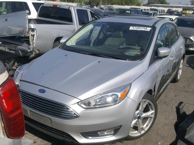 1FADP3N26GL234313 - 2016 FORD FOCUS TITA SILVER photo 2