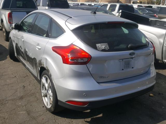 1FADP3N26GL234313 - 2016 FORD FOCUS TITA SILVER photo 3