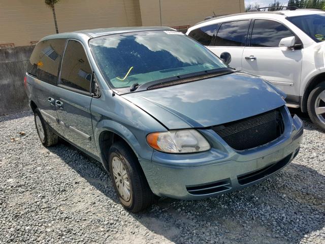 1A4GP45R56B564890 - 2006 CHRYSLER TOWN & COU GREEN photo 1