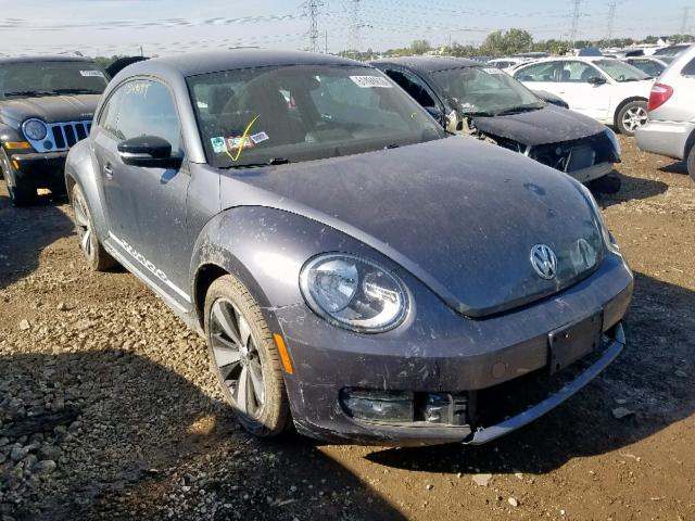 3VW467AT0CM653931 - 2012 VOLKSWAGEN BEETLE TUR GRAY photo 1