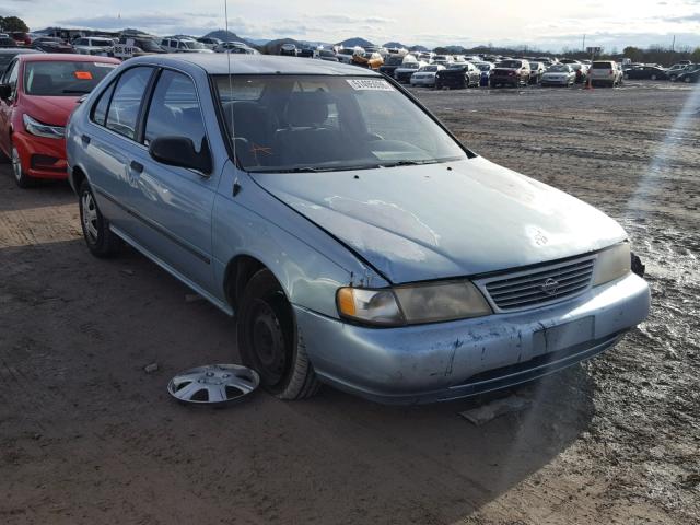 1N4AB41D8TC798828 - 1996 NISSAN SENTRA E BLUE photo 1