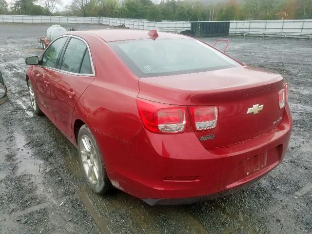 1G11D5RR9DF119989 - 2013 CHEVROLET MALIBU 1LT RED photo 3