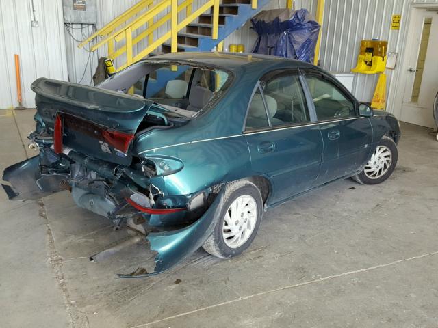 1FALP13P8VW404620 - 1997 FORD ESCORT LX GREEN photo 4