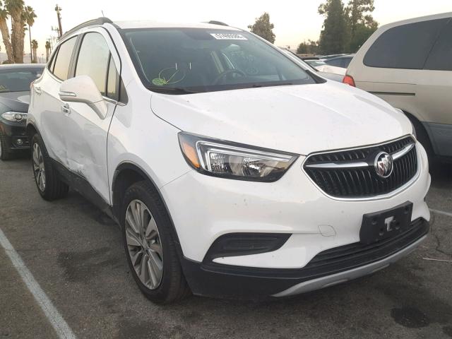 KL4CJASB2HB145243 - 2017 BUICK ENCORE PRE WHITE photo 1