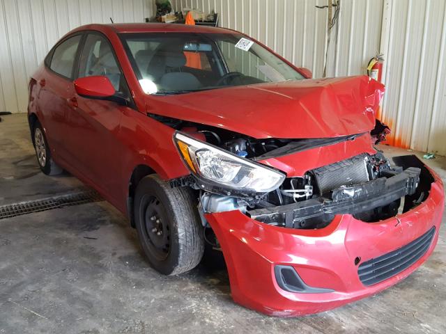 KMHCT4AE9GU157501 - 2016 HYUNDAI ACCENT SE RED photo 1