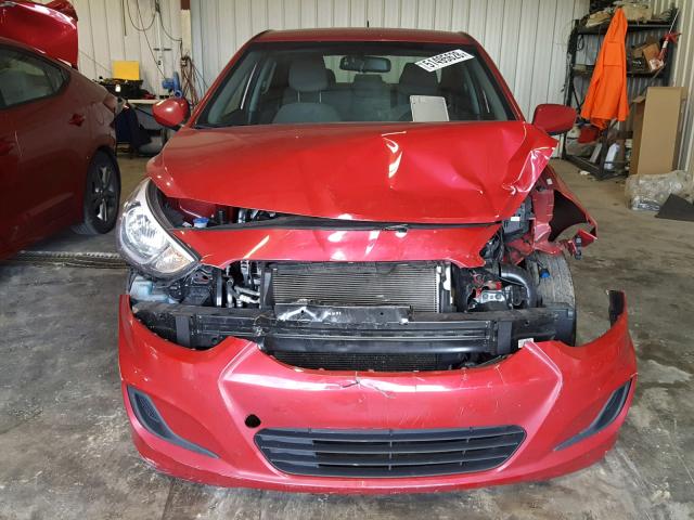 KMHCT4AE9GU157501 - 2016 HYUNDAI ACCENT SE RED photo 9