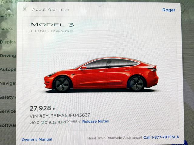 5YJ3E1EA5JF045637 - 2018 TESLA MODEL 3 RED photo 8