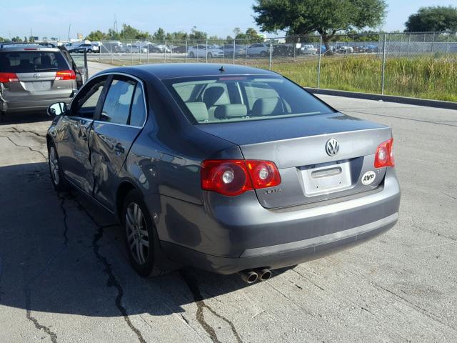 3VWEF71K97M115357 - 2007 VOLKSWAGEN JETTA WOLF SILVER photo 3