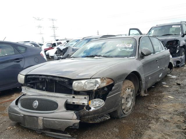 1G4HP54K52U209622 - 2002 BUICK LESABRE CU GRAY photo 2