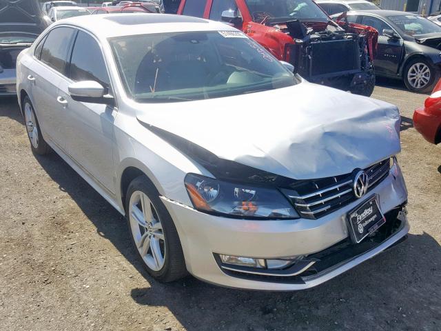 1VWBV7A37FC058008 - 2015 VOLKSWAGEN PASSAT SE SILVER photo 1