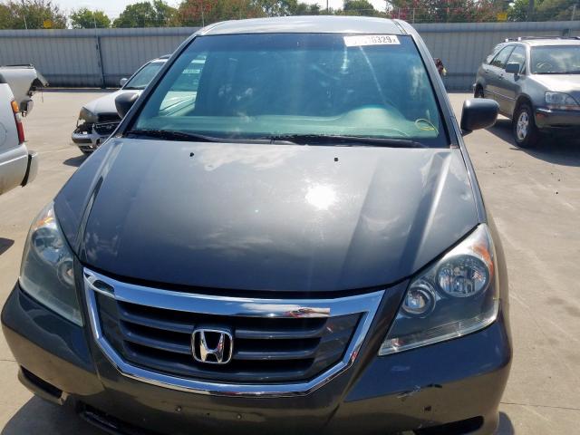 5FNRL38288B059817 - 2008 HONDA ODYSSEY LX GRAY photo 9