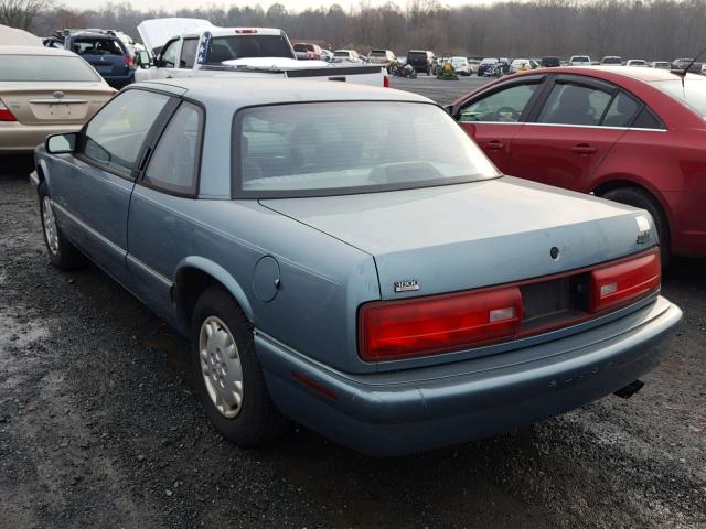 2G4WB12KXT1410186 - 1996 BUICK REGAL CUST BLUE photo 3