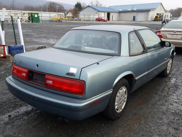 2G4WB12KXT1410186 - 1996 BUICK REGAL CUST BLUE photo 4