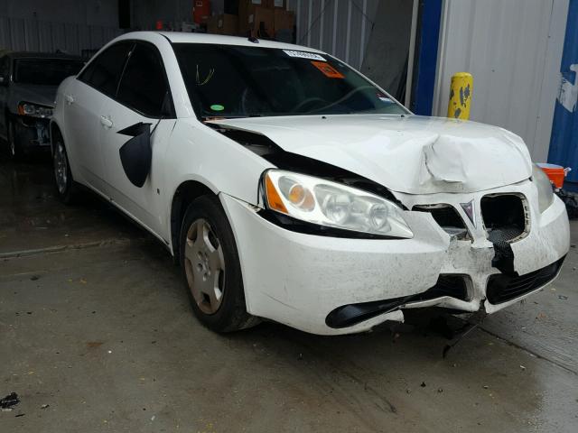 1G2ZF57B084148068 - 2008 PONTIAC G6 VALUE L WHITE photo 1