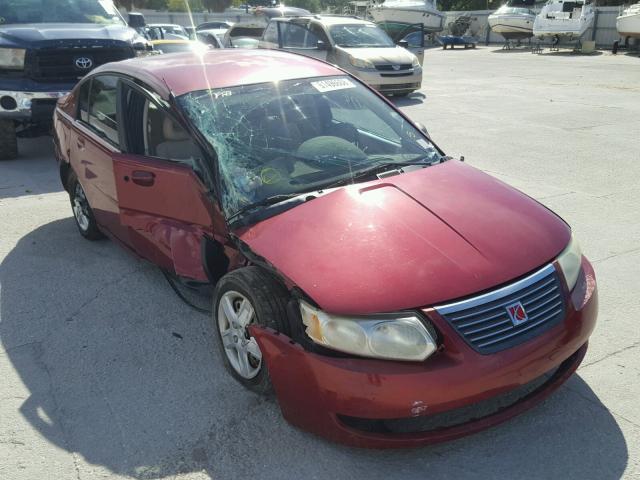 1G8AJ55F06Z118236 - 2006 SATURN ION LEVEL RED photo 1