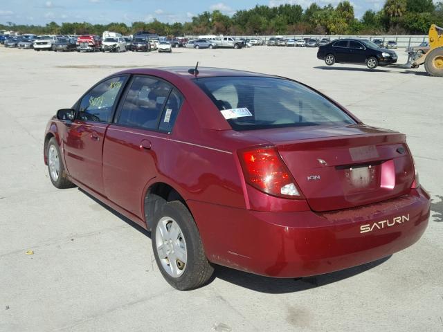 1G8AJ55F06Z118236 - 2006 SATURN ION LEVEL RED photo 3
