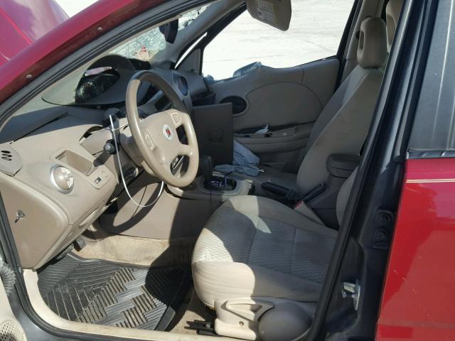 1G8AJ55F06Z118236 - 2006 SATURN ION LEVEL RED photo 5