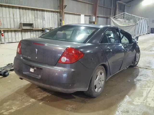 1G2ZF55B364263702 - 2006 PONTIAC G6 SE GRAY photo 4