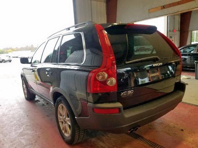 YV1CZ852051185349 - 2005 VOLVO XC90 V8 BLACK photo 3