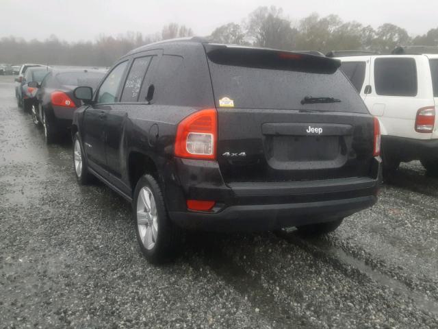 1C4NJDBB2CD573245 - 2012 JEEP COMPASS SP 黑色 照片 3