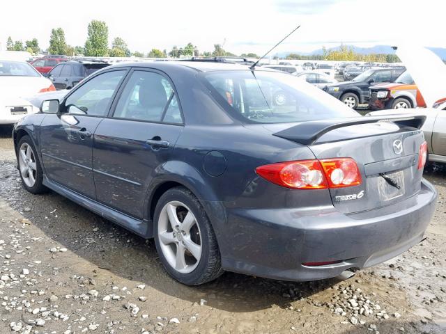 1YVFP80C445N18985 - 2004 MAZDA 6 I GRAY photo 3