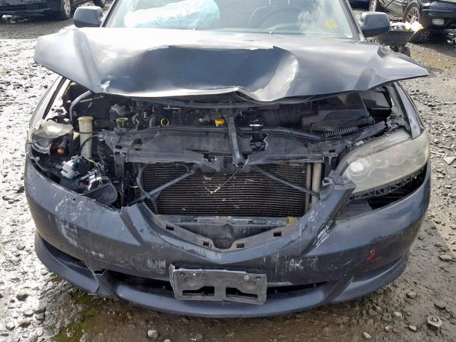 1YVFP80C445N18985 - 2004 MAZDA 6 I GRAY photo 9