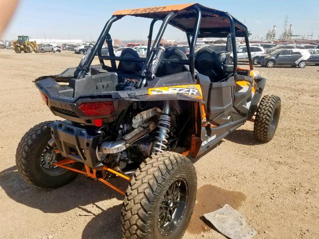 3NSVFE923GF461130 - 2016 POLARIS RZR XP 4 T ORANGE photo 4