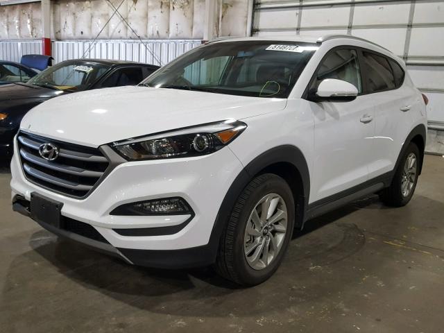 KM8J3CA20GU102426 - 2016 HYUNDAI TUCSON LIM WHITE photo 2