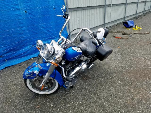 1HD1YCJ1XJC043894 - 2018 HARLEY-DAVIDSON FLDE DELUX BLUE photo 2