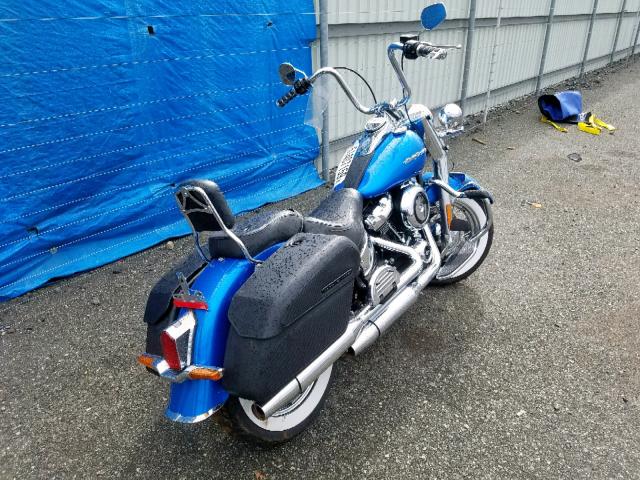 1HD1YCJ1XJC043894 - 2018 HARLEY-DAVIDSON FLDE DELUX BLUE photo 4