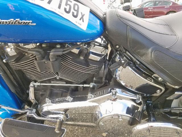 1HD1YCJ1XJC043894 - 2018 HARLEY-DAVIDSON FLDE DELUX BLUE photo 7