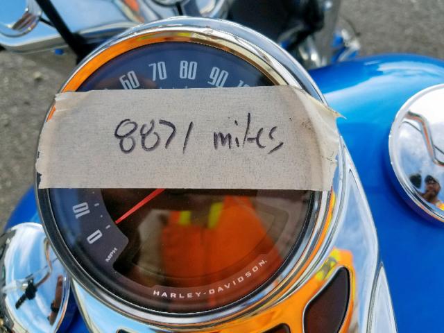 1HD1YCJ1XJC043894 - 2018 HARLEY-DAVIDSON FLDE DELUX BLUE photo 8