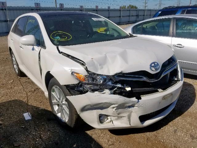 4T3BA3BB6BU026591 - 2011 TOYOTA VENZA WHITE photo 1