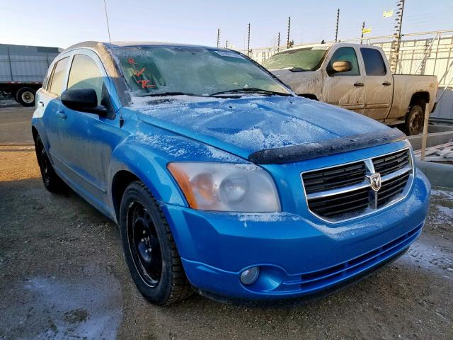 1B3HB48A89D183480 - 2009 DODGE CALIBER SX BLUE photo 1