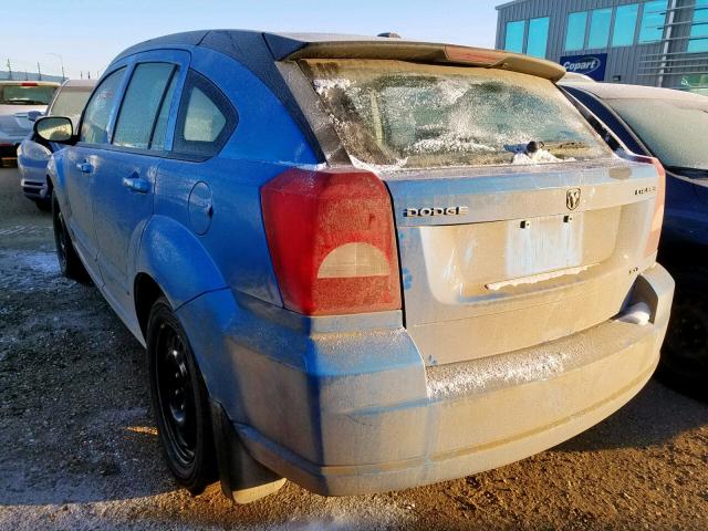 1B3HB48A89D183480 - 2009 DODGE CALIBER SX BLUE photo 3