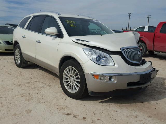 5GAKRBED4BJ372123 - 2011 BUICK ENCLAVE CX WHITE photo 1