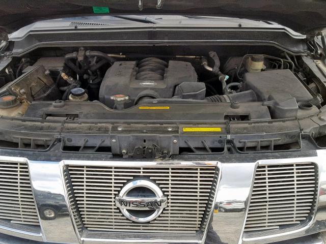 5N1AA08A56N726538 - 2006 NISSAN ARMADA SE BLACK photo 7