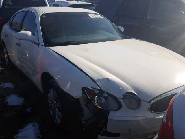 2G4WC582361105161 - 2006 BUICK LACROSSE C WHITE photo 1