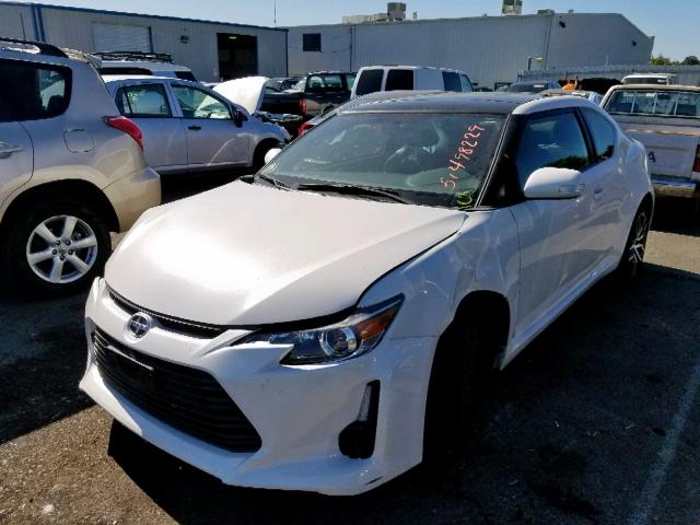 JTKJF5C72F3089613 - 2015 TOYOTA SCION TC თეთრი ფოტო 2