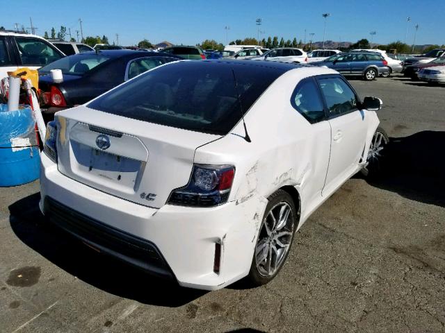 JTKJF5C72F3089613 - 2015 TOYOTA SCION TC თეთრი ფოტო 4