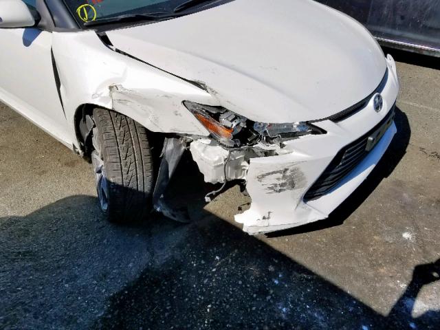 JTKJF5C72F3089613 - 2015 TOYOTA SCION TC თეთრი ფოტო 9